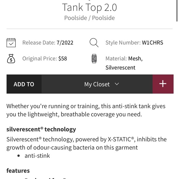 Lululemon Swiftly Racerback Tank Size 12 Poolside Blue - Picture 8 of 8